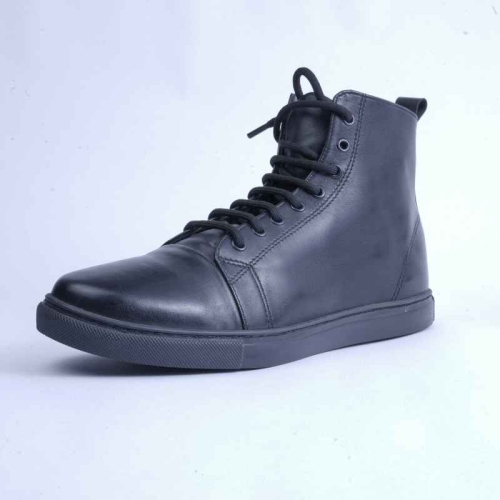 Glossy Black Boots ESS09