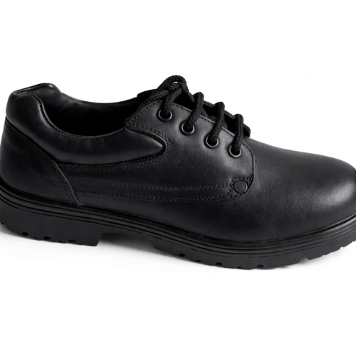 Black Professional Steel Toe Safety Shoe 7024-s1