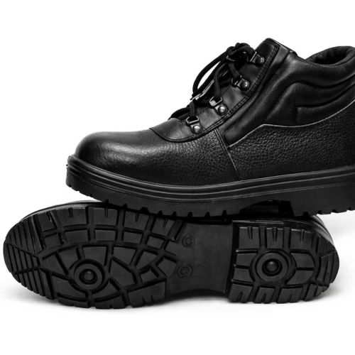 Embossed Tough-Leather Work Boot SA-05