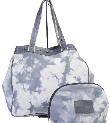 Blue Tie-Dye Travel Bag