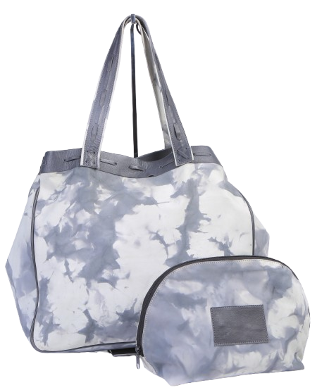 Blue Tie-Dye Travel Bag